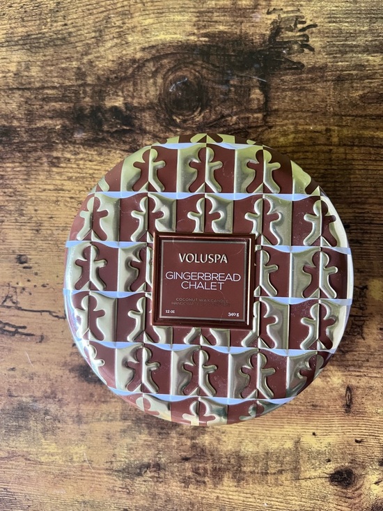 Voluspa Other - Voluspa Gingerbread Chalet Tin Candle